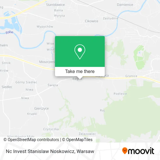 Карта Nc Invest Stanislaw Noskowicz