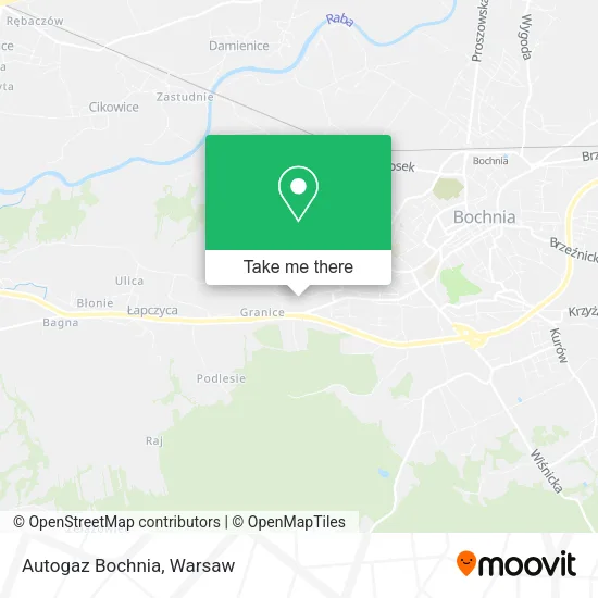 Карта Autogaz Bochnia