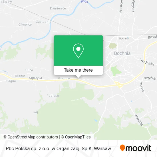Карта Pbc Polska sp. z o.o. w Organizacji Sp.K