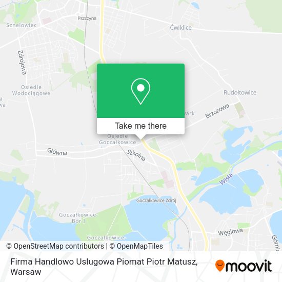 Firma Handlowo Uslugowa Piomat Piotr Matusz map