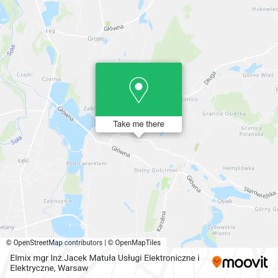 Карта Elmix mgr Inż.Jacek Matuła Usługi Elektroniczne i Elektryczne