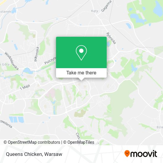 Queens Chicken map