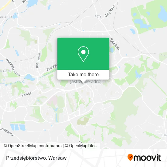 Карта Przedsiębiorstwo