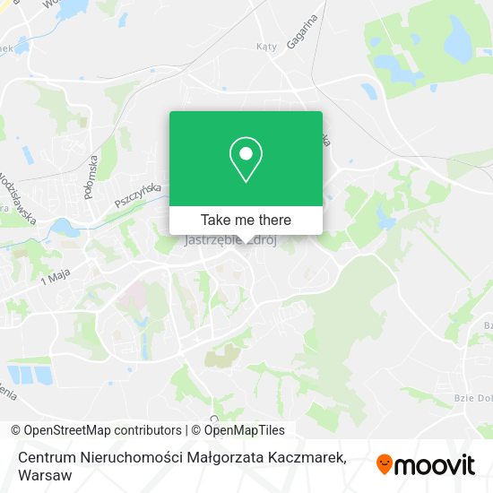 Centrum Nieruchomości Małgorzata Kaczmarek map