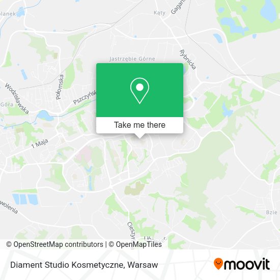 Diament Studio Kosmetyczne map