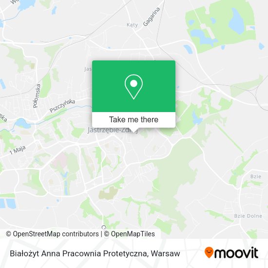 Białożyt Anna Pracownia Protetyczna map