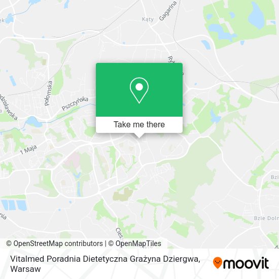 Vitalmed Poradnia Dietetyczna Grażyna Dziergwa map