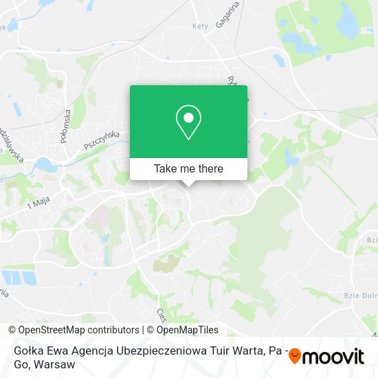 Gołka Ewa Agencja Ubezpieczeniowa Tuir Warta, Pa - Go map