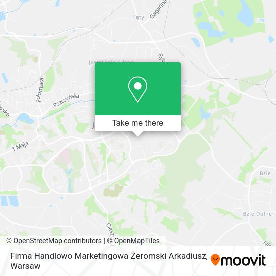 Firma Handlowo Marketingowa Żeromski Arkadiusz map