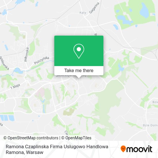 Ramona Czaplinska Firma Uslugowo Handlowa Ramona map