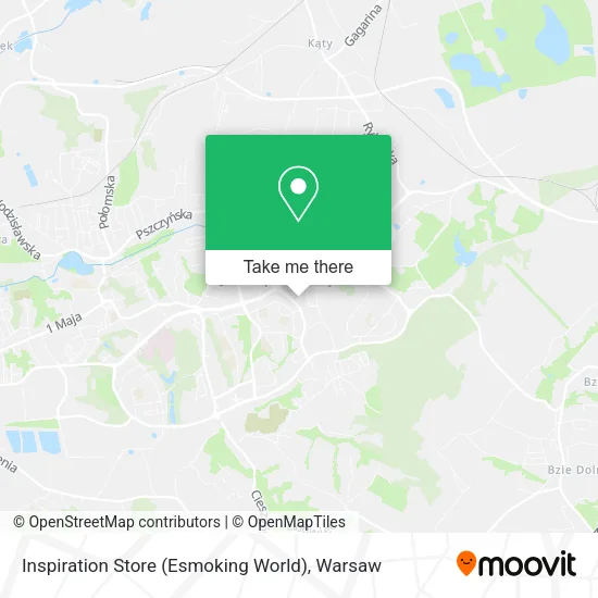 Карта Inspiration Store (Esmoking World)