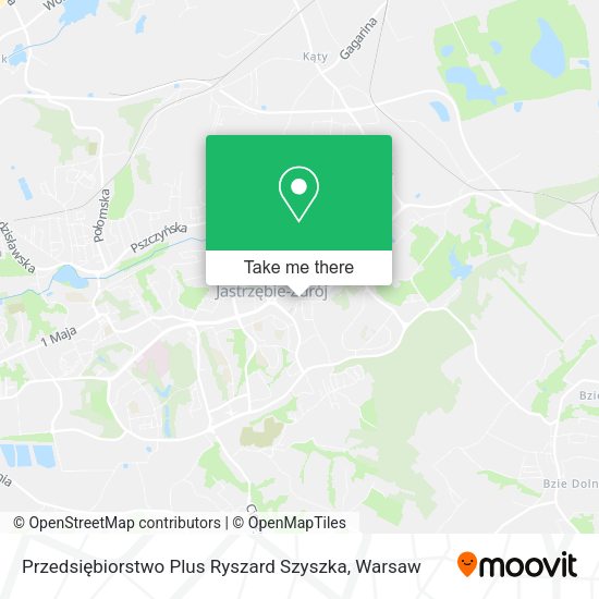 Przedsiębiorstwo Plus Ryszard Szyszka map