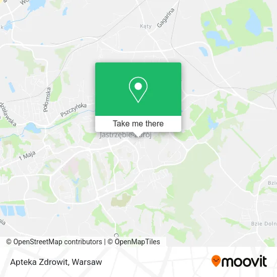 Карта Apteka Zdrowit