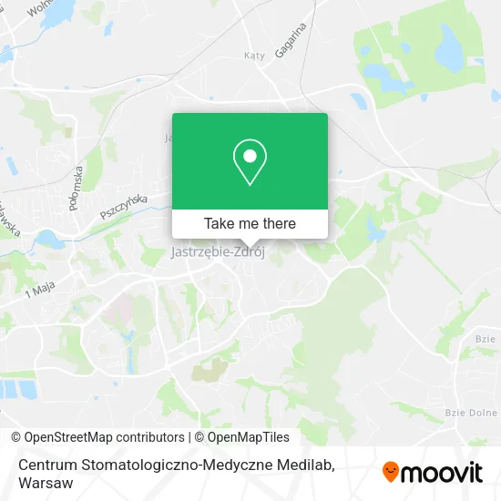Карта Centrum Stomatologiczno-Medyczne Medilab