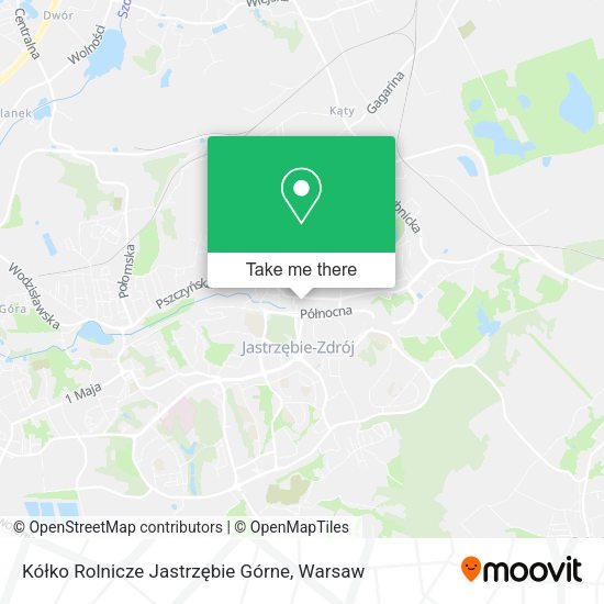 Kółko Rolnicze Jastrzębie Górne map