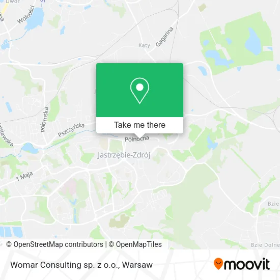 Карта Womar Consulting sp. z o.o.