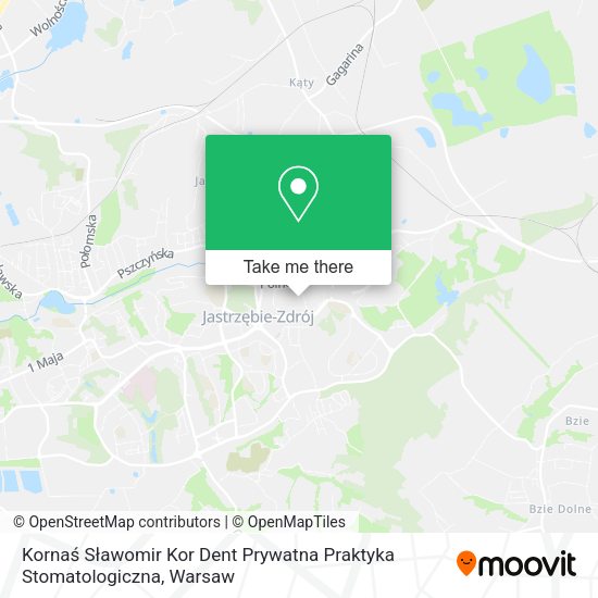 Kornaś Sławomir Kor Dent Prywatna Praktyka Stomatologiczna map