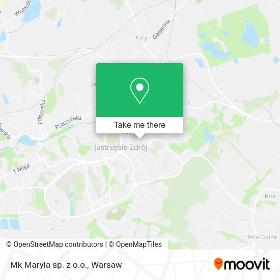 Карта Mk Maryla sp. z o.o.