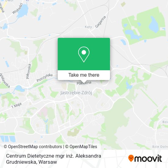 Centrum Dietetyczne mgr inż. Aleksandra Grudniewska map