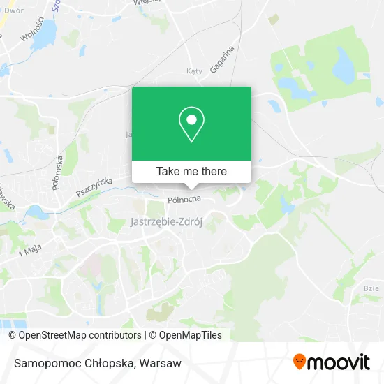 Samopomoc Chłopska map