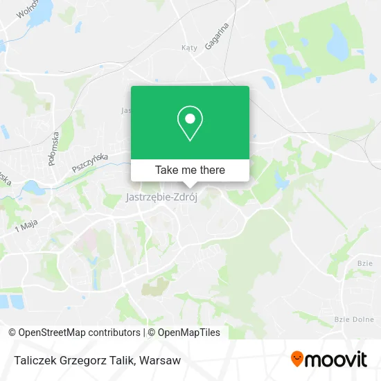 Карта Taliczek Grzegorz Talik