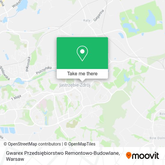 Gwarex Przedsiębiorstwo Remontowo-Budowlane map