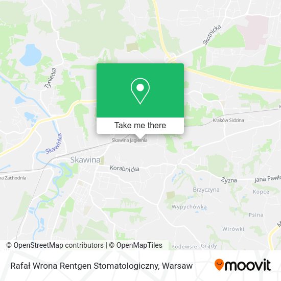 Rafał Wrona Rentgen Stomatologiczny map