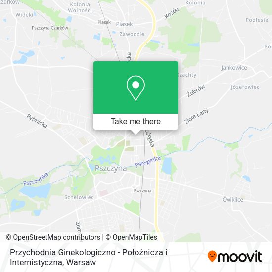 Przychodnia Ginekologiczno - Położnicza i Internistyczna map