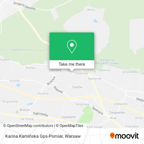 Karina Kamińska Gps-Pomiar map