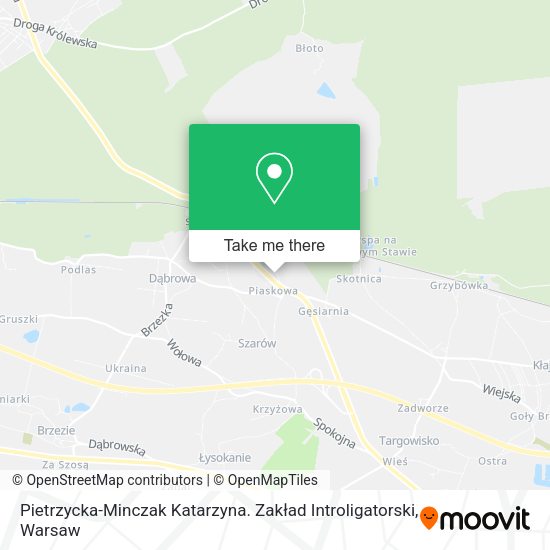 Pietrzycka-Minczak Katarzyna. Zakład Introligatorski map