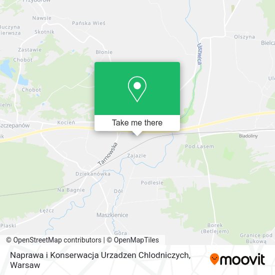 Naprawa i Konserwacja Urzadzen Chlodniczych map