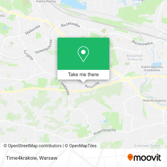 Карта Time4krakow