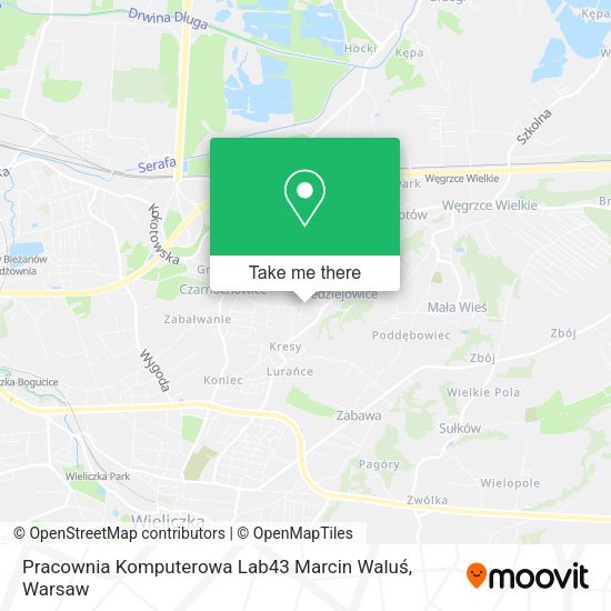 Pracownia Komputerowa Lab43 Marcin Waluś map