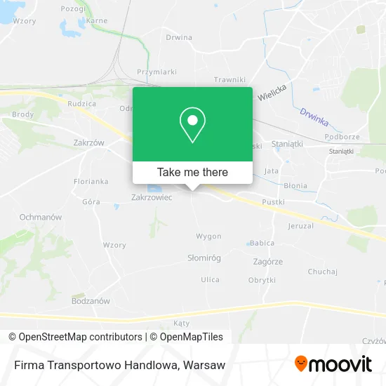 Карта Firma Transportowo Handlowa