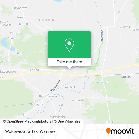 Карта Wokowice Tartak