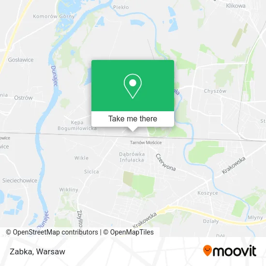 Zabka map