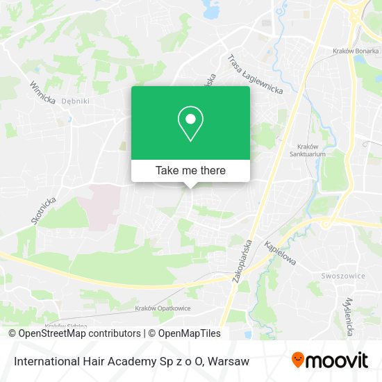 International Hair Academy Sp z o O map