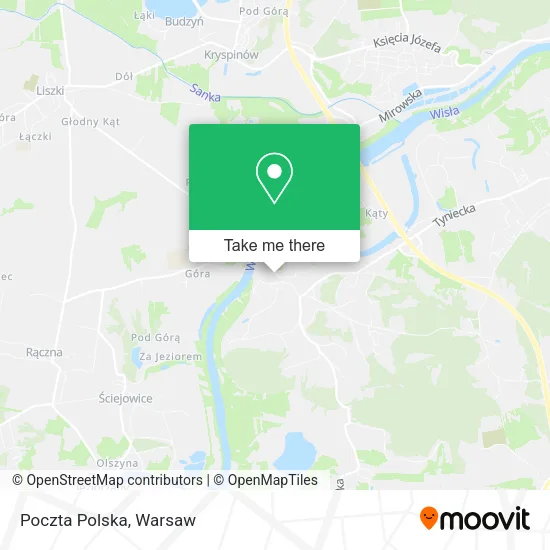 Карта Poczta Polska