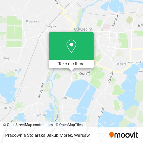 Pracownia Stolarska Jakub Morek map