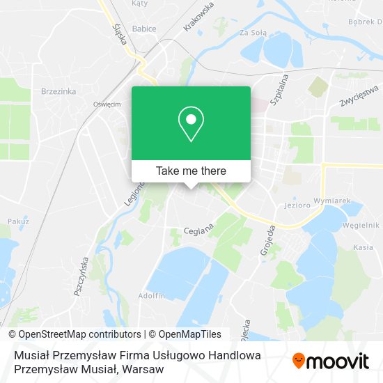 Musiał Przemysław Firma Usługowo Handlowa Przemysław Musiał map