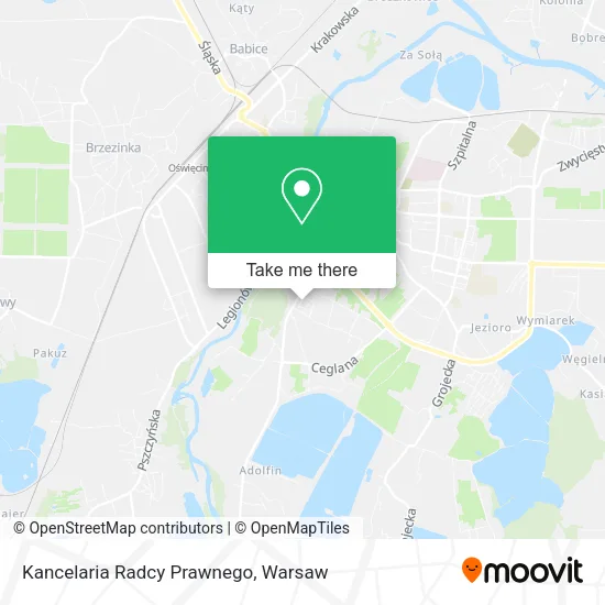 Карта Kancelaria Radcy Prawnego