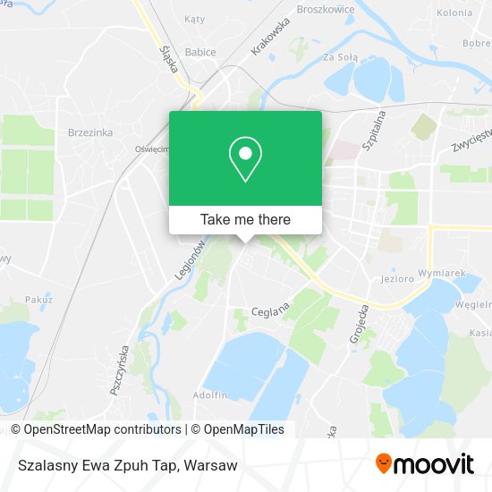 Szalasny Ewa Zpuh Tap map