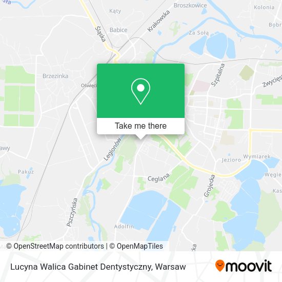 Lucyna Walica Gabinet Dentystyczny map