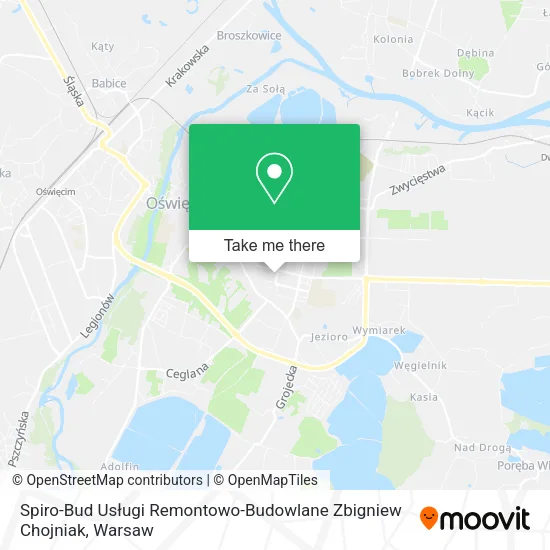 Spiro-Bud Usługi Remontowo-Budowlane Zbigniew Chojniak map