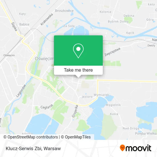 Карта Klucz-Serwis Zbi