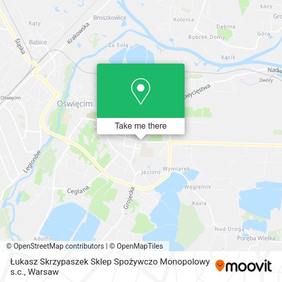 Łukasz Skrzypaszek Sklep Spożywczo Monopolowy s.c. map