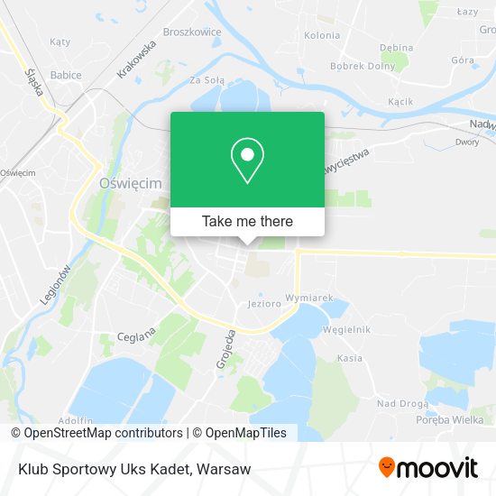 Klub Sportowy Uks Kadet map