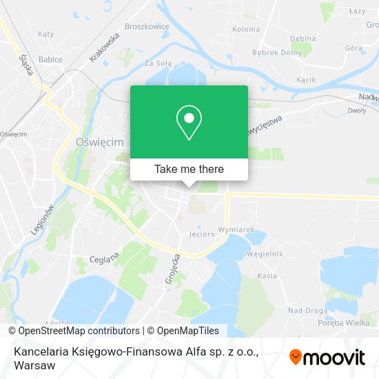 Kancelaria Księgowo-Finansowa Alfa sp. z o.o. map