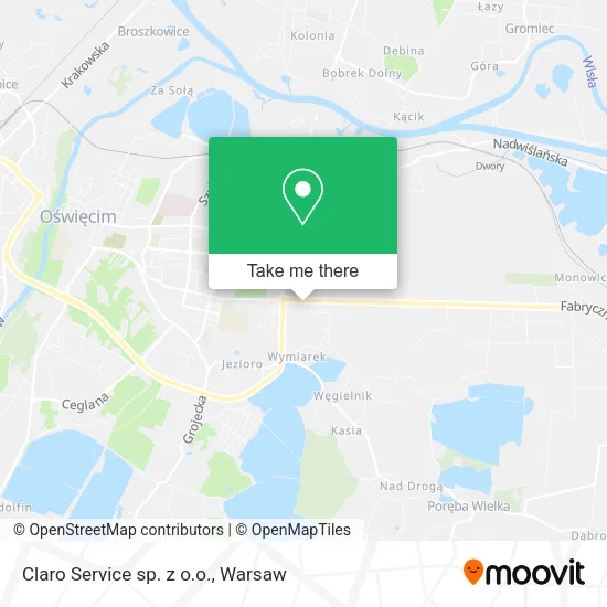 Карта Claro Service sp. z o.o.