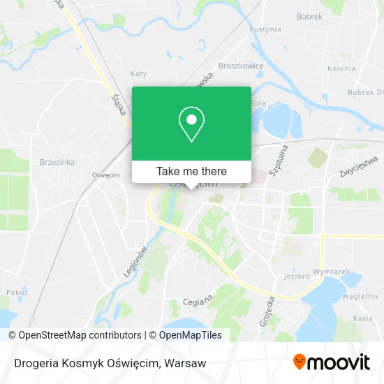 Карта Drogeria Kosmyk Oświęcim